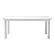 Halifax Dining Table 63x35, Classic White by Novasolo