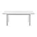 Halifax Dining Extension Table, Classic White by Novasolo