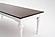 Provence Accent Dining Table 240, White Distress & Deep Brown by Novasolo