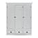 Halifax Wardrobe w/3 Doors in Classic White by Novasolo