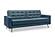 [Floor Sample] Nappa Sofa Bed Sleeper Blue w/Storage by Prestige Furnishings