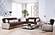 Natural Colins Brown Sectional Sofa by Bellona