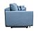 Andes Mid-Century Modern Sleeper Sofa Futon with Storage by Prestige Furnishings