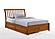 Nutmeg Cherry Platform Bed by Night & Day Furniture