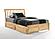Nutmeg Natural Platform Bed by Night & Day Furniture