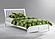 Nutmeg White Platform Bed by Night & Day Furniture