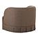 Maren Swivel Chair Brown by Moe's Home Collection