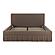 Maren King Bed Brown by Moe's Home Collection