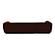Zandro Left Sectional Warm Brown by Moe's Home Collection