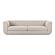 Rosy Sofa Oatmeal by Moe's Home Collection