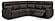 [Special Order] Oakwood Sectional Sofa, Configuration 4 by Palliser