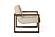 [Special Order] Wyatt Channeled Chair by Palliser