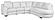 [Special Order] Flex Sectional Sofa, Configuration 3 by Palliser