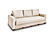 Country Modern Sofa Bed Sleeper (Queen Size) Perfect Melange Beige by Prestige Furnishings