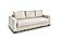 [Floor Sample] Country Modern Sofa Bed Sleeper (Queen Size) Perfect Cool Beige by Prestige Furnishings