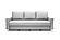 Country Modern Sofa Bed Sleeper (Queen Size) Perfect Light Gray by Prestige Furnishings