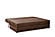 Lari Sofa Bed Sleeper (Queen Size) Brown by Prestige Furnishings