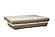 Neptune Sofa Bed Sleeper (Queen Size) Beige w/Light Accent by Prestige Furnishings