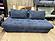 Neptune Sofa Bed Sleeper (Queen Size) Gray w/Light Accent by Prestige Furnishings