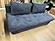 Neptune Sofa Bed Sleeper (Queen Size) Gray w/Light Accent by Prestige Furnishings