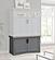 Americana Modern - Dove Workstation Base by Parker House Furniture