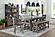 Lodge Dining Bench Counter Upholstered 60