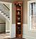 Huntington Outside Corner Bookcase by Parker House Furniture
