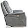 Linus - Hudson Grey Power Zero Gravity Recliner by Parker House Furniture