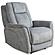 Linus - Hudson Grey Power Zero Gravity Recliner by Parker House Furniture