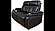 Royce - Midnight Leather Power Loveseat by Parker House Furniture