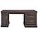 Shoreham - Medium Roast Pedestal Desk (SHO#480, SHO#481 & SHO#482) by Parker House Furniture