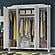 Kyle 4-Door Wardrobe by Palace Imports