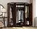 Kyle 4-Door Wardrobe w/Mirror by Palace Imports