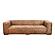 Bolton Sofa Open Road Brown Leather by Moe's Home Collection