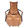 Carlisle Club Chair Grazed Brown Leather by Moe's Home Collection