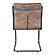 Ansel Dining Chair Grazed Brown Leather (Set of 2) by Moe's Home Collection