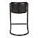 Freeman Counter Stool Onyx Black Leather (Set of 2) by Moe's Home Collection