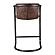 Freeman Counter Stool Grazed Brown Leather (Set of 2) by Moe's Home Collection