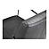 Dagwood Leather Arm Chair Onyx Black Leather by Moe's Home Collection