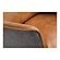 Messina Leather Arm Chair Cigare Tan Leather by Moe's Home Collection