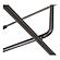 Starlet Counter Stool Onyx Black Leather (Set of 2) by Moe's Home Collection