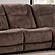 Cooper - Shadow Brown Manual Armless Recliner by Parker House Furniture