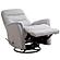 Gemini - Bloke Cotton Manual Swivel Recliner by Parker House Furniture