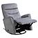 Gemini - Capri Silver Manual Swivel Recliner by Parker House Furniture