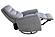 Gemini - Capri Silver Manual Swivel Recliner by Parker House Furniture