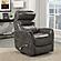 Gemini - Flint Manual Swivel Glider Recliner by Parker House Furniture
