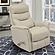 Gemini - Ivory Manual Swivel Glider Recliner by Parker House Furniture
