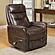 Gemini - Truffle Manual Swivel Glider Recliner by Parker House Furniture
