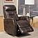 Gemini - Truffle Power Swivel Glider Recliner by Parker House Furniture