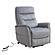 Gemini - Capri Silver Power Lift Recliner w/Articulating Headrest by Parker House Furniture